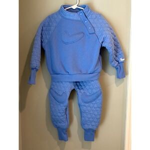 Nike Toddler Quilted Fleece Tracksuit Set Size 3T